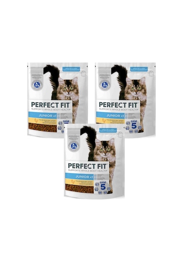 Perfect Fit Tavuklu Yavru Kedi Maması 3 x 750 G