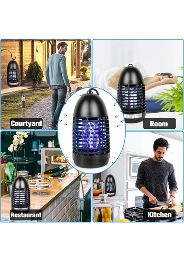 Bfs Fyc Elektrikli Böcek Öldürücü, Böcek Tuzağı Sinek Lambası, Uv Işıklı, Sivrisinek Lambası, Temizl