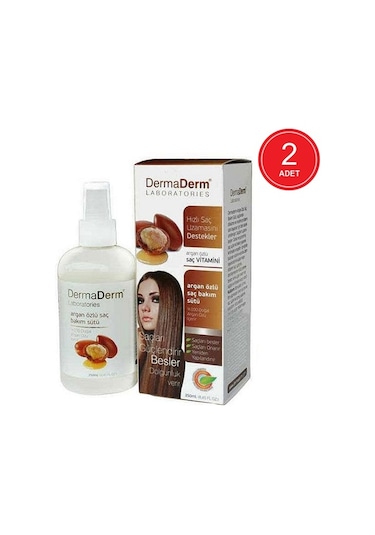 Dermaderm Argan Özlü Saç Bakım Sütü 2 x 250 ML