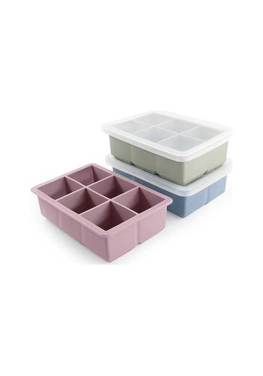 Ebitda Morandi 6'li Kapaklı Silok Buz Kalıbı - Gıda Dostu, Pratik Ve Eğlenceli Diğer