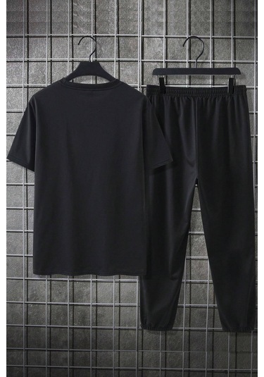Unisex Holiday 2'li Eşofman Takımı Siyah
