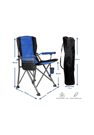 Madfox Roxy Katlanır Kamp Sandalyesi 001