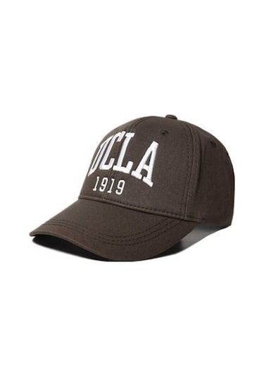 Ucla Ballard Haki Baseball Cap Nakışlı - Unisex Şapka Haki
