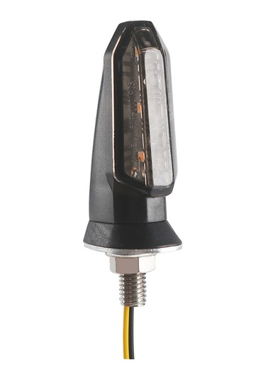 4 Adet Mk-200 3led Vurgu Motosiklet Dönüş Sinyali Işığı Siyah