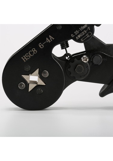 Geeroyoo Hsc8 Çok Fonksiyonlu Kablo Pense, 0.25-10mm² Kablolar İçin İdeal, Ergonomik Tasarım, Güvenli Kilit Sistemi Kırmızı