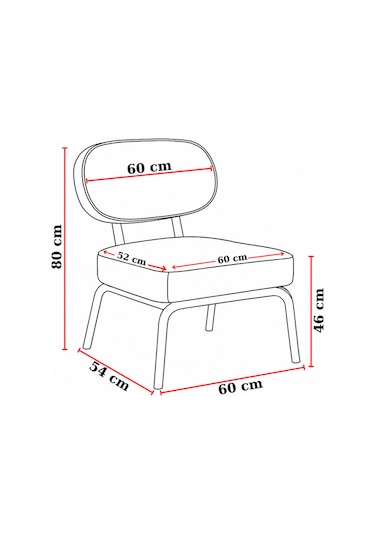 Luna Modern Deri Koltuk Takımı Bekleme Koltuğu Ofis Koltuk Takımı Kırmızı Kırmızı