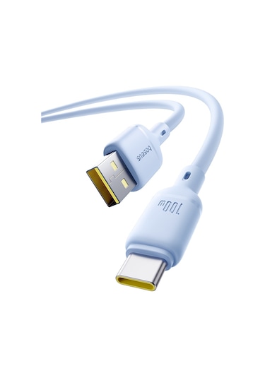 Baseus Silky Serisi Cbtxm Cbtx00w Usb'den Usb-c / Type-c Hızlı Şarj Kablosu Cbtx