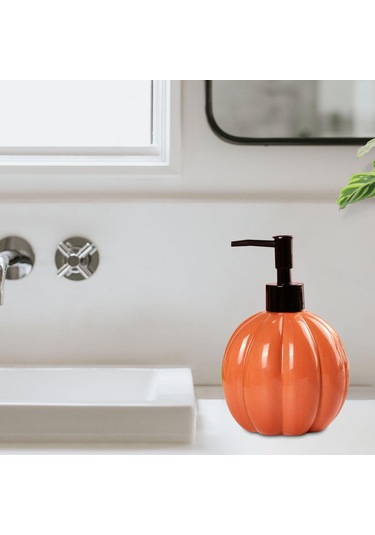 Suntek Cadılar Bayramı Balkabağı Sabunluk El Turuncu-ve-siyah Turuncu - Siyah