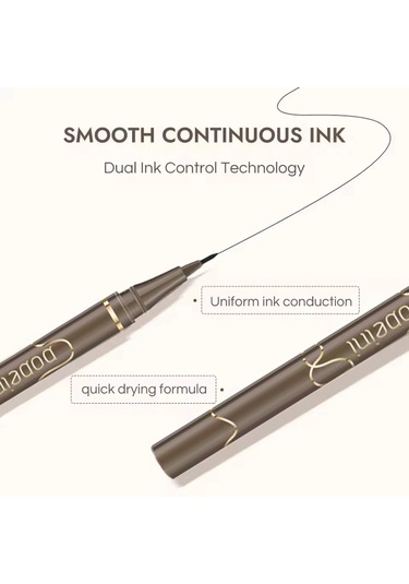 İnce Eyeliner Suya Dayanıklı, Tere Dayanıklı, Uzun Ömürlü Ve Lekesizdir. Newbie 02 Dark Topaz