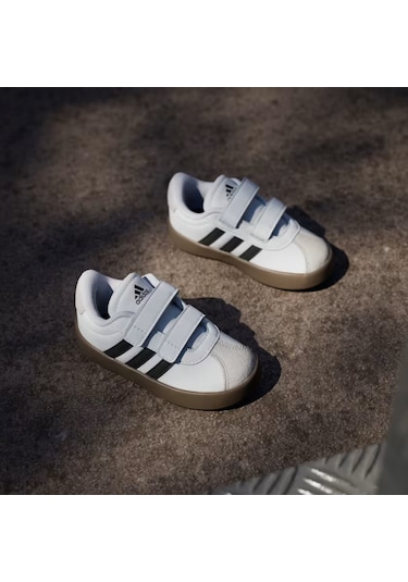 Adidas Vl Court 3.0 Cf I Unisex Çocuk Spor Ayakkabı Id9157 Beyaz