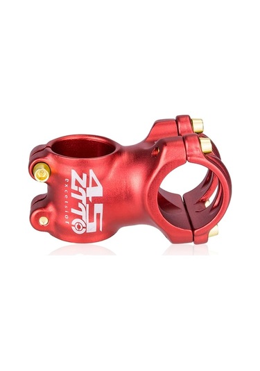 6061 Alyuminyum Bisiklet Poturu, 7 Derece, 31.8mm, 28.6mm, 45mm, Kırmızı, Hafif Ve Dayanıklı, Kol Tutucu