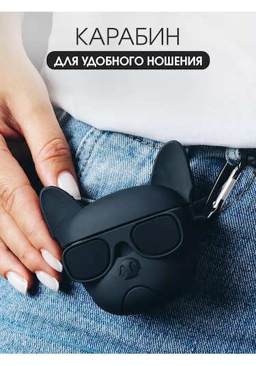 Soltykıds Airpods Uyumlu Pro2 İçin Silikon Kılıf Kulaklık Kılıfı Airpods Uyumlu 173801473 Siyah