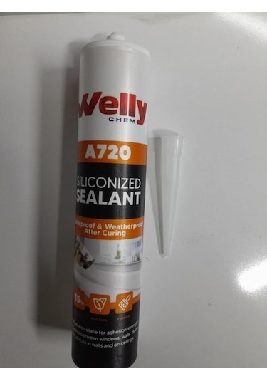 Welly Silikonize Mastik Beyaz 500gr Beyaz