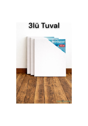 WinTuval Standart Tuval 40x50 3lü