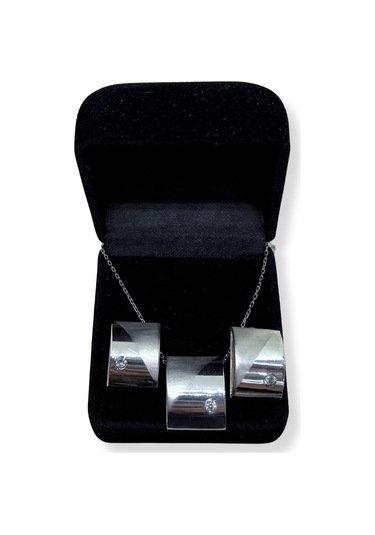 Oya Silver 90s Super Model Gümüş Set&takım
