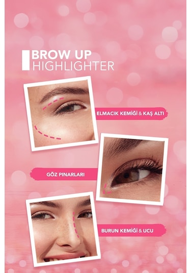 Flormar Brow Up Asansörlü Kalem Aydınlatıcı Seti 009 3'lü