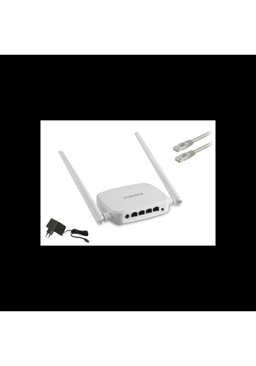 Everest Ewr-301, 4port, 300mbps, 2.4ghz Wifi, Masaüstü, Megabit, Repeater, Router, Access Point