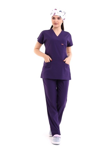 Koyu Mor BfleX Soft Likralı Forma Takımı