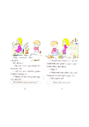 1.sınıf Eğitici Öykü Dizisi + Oku Anla Cevapla + Oku Max