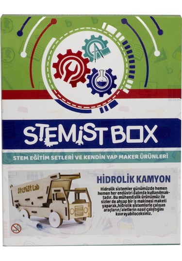 Stemist Box Robotik Kodlama Stem Eğitim Seti Zeka Hidrolik Kamyon