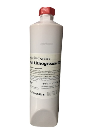 Divinol Lithogrease 000 Cnc Otomatik Yağlama Gresi 1 L