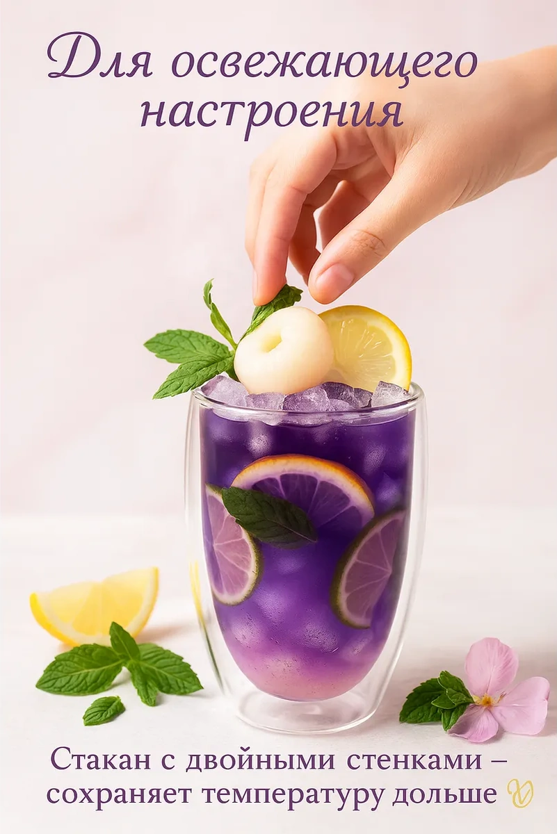 Cnglass İçecekler İçin Çift Camlı 300 Ml Yüksek Bardak 2 Adet. 7473064 Beyaz