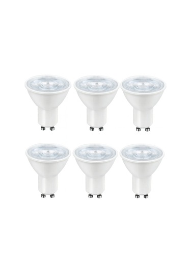 Zmr-121/b.40 6 Lı 7w Led Çanak Ampul Seti 3000k Günışığı Mercekli 540lm Yüksek Verimli Aydınlatma