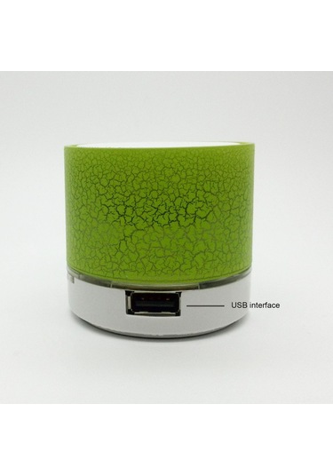 Singree Kablosuz Mini Bluetooth Hoparlör - Renkli Işık, Taşınabilir, Tf Kart Ve Aux Desteği