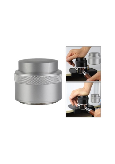 Suntek 51mm/58mm Kahve Dağıtıcı Kahve Sebili Toz Çekiç Paslanmaz Çelik Gümüş 58mm