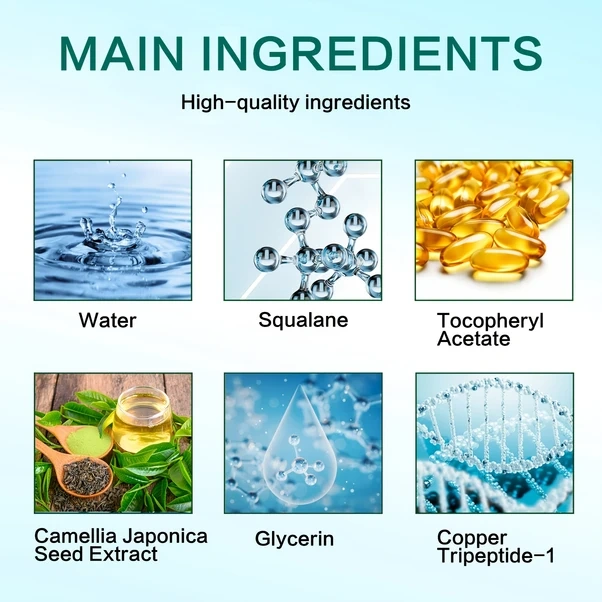 Gateesat Mavi Bakır Peptit Hyaluronik Asit Jel Serum 30 Kapsül Nemlendirici