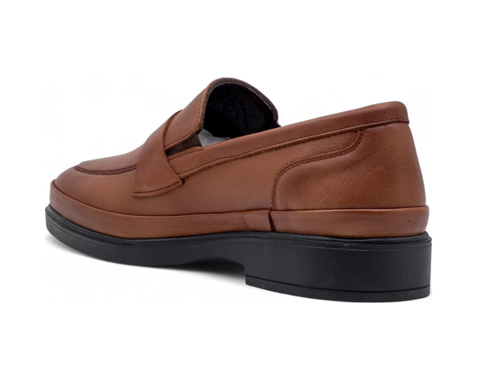 Voyager 5772 Erkek Hakiki Deri Comfort Ayakkabı Taba