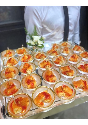 1 Adet Reçellik Sosluk Sunumluk Sedef Beyaz Cam 9 Cm Tekli