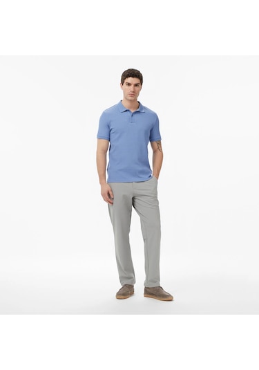 Nautica Slim Fit Polo Yaka Erkek T-shirt K65302t Mavi