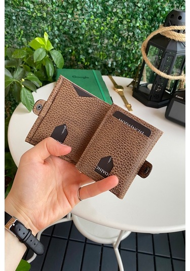 Modica® Montana - Hakiki Deri Minimalist Katlanabilir Cüzdan