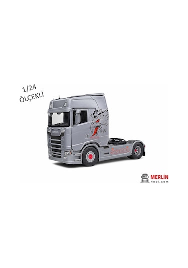 1/24 Scania 580s Highline Custom Silver 2024 Tır Çekici