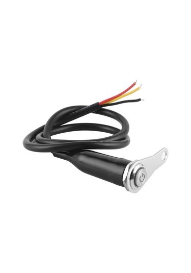 Reedark Motorcycle 12v Su Geçirmez Led Mavi Işıklı Paslanmaz Çelik Direksiyon Anahtarı Far, Spot, Çift Flash, Arka Lambalar İçin Diğer