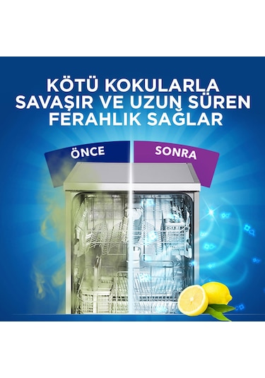 Finish Deo Bulaşık Makinesi Kokusu Limon 60 Yıkama 31 G