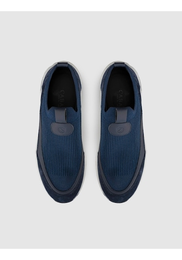 Cabani Lacivert Modern Triko Slip-on Sneaker Siyah - Neon Yeşil Cabani Lacivert Modern Triko Slip-on Sneaker Siyah - Neon Yeşil