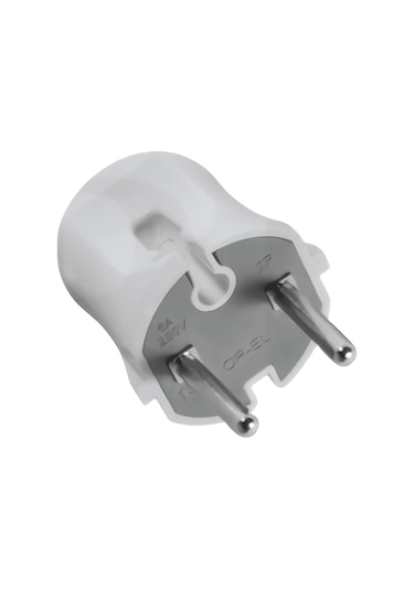 Orel Mimoza Erkek Fiş - Beyaz - 220 Volt - OR1203