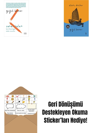 Sakar Kalem + Öteki Düşler + Okuma Sticker'ları