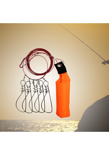 Suntek Balıkçılık Stringer Açık Yüksek Turuncu-5m