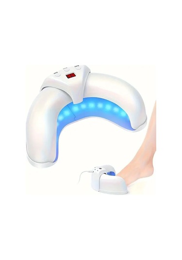 Willowhaven Beyaz Usb Manikür Lambası Dijital Ekran 3 Ayarlı Ergonomik Tasarım Zamanlayıcı Pilsiz Kokusuz El Ayak Bakımı Hediye