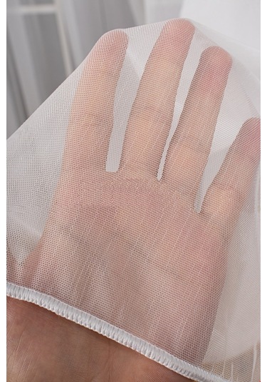 Caserta Home Kurşunlu Armürlü Lufian Tt Zemin Düz Tül Perde