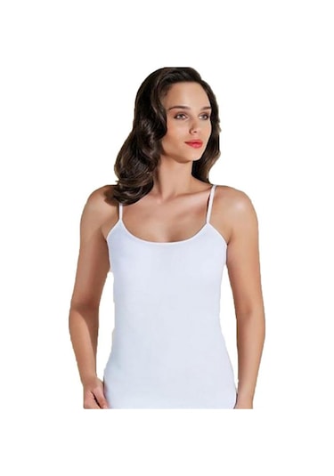 Seher Yıldızı Kadın İp Askılı Ribana Bayan Atlet 12 Li Paket 001