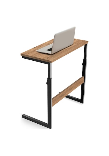 Servetavcı Laptop Sehpası Çalışma Masası Yemek Sehpası 60 x 35 Atlantik Çam