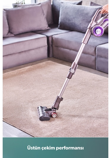 Homend Dustrider 1260h Dikey Şarjlı Kablosuz Süpürge