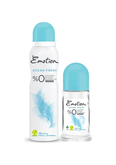 Kofre Kadın Deodorant 150 Ml + Roll-on 50 Ml Ocean Fresh