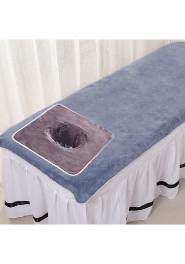 Homyl Spa Havlusu Yüz Deliği Ile Yıkanabilir Cilt Için