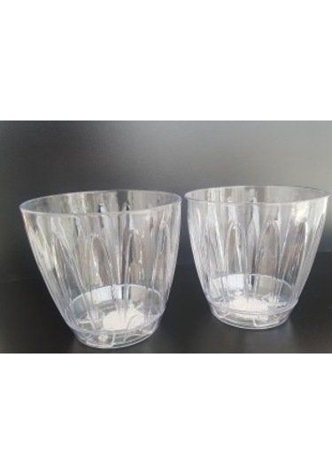 2 Adet 1,5 lt Orkide Saksısı ve 3 lt Orkide Toprağı Tabaklı