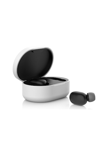 Fitcase Xiaomi Redmi Airdots Silikon Koruma Kılıfı Beyaz